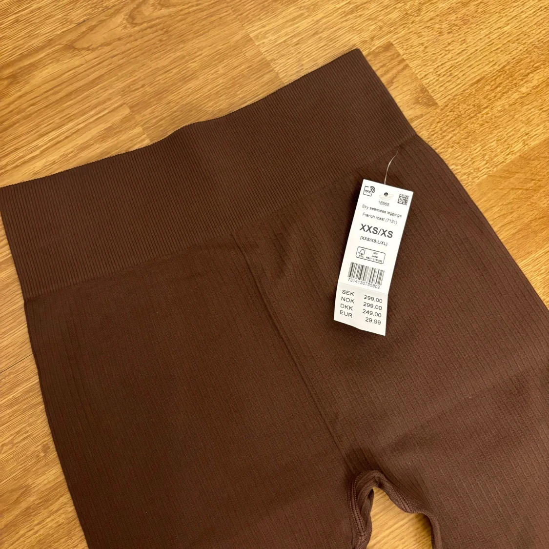 Bruna ribbade leggings