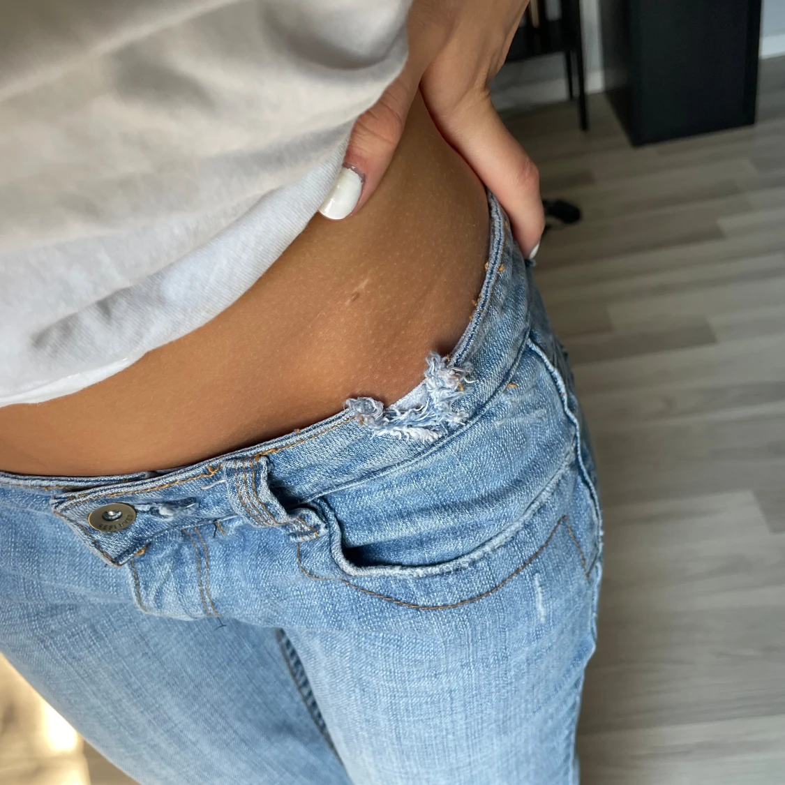 Lågmidjade jeans - 92
