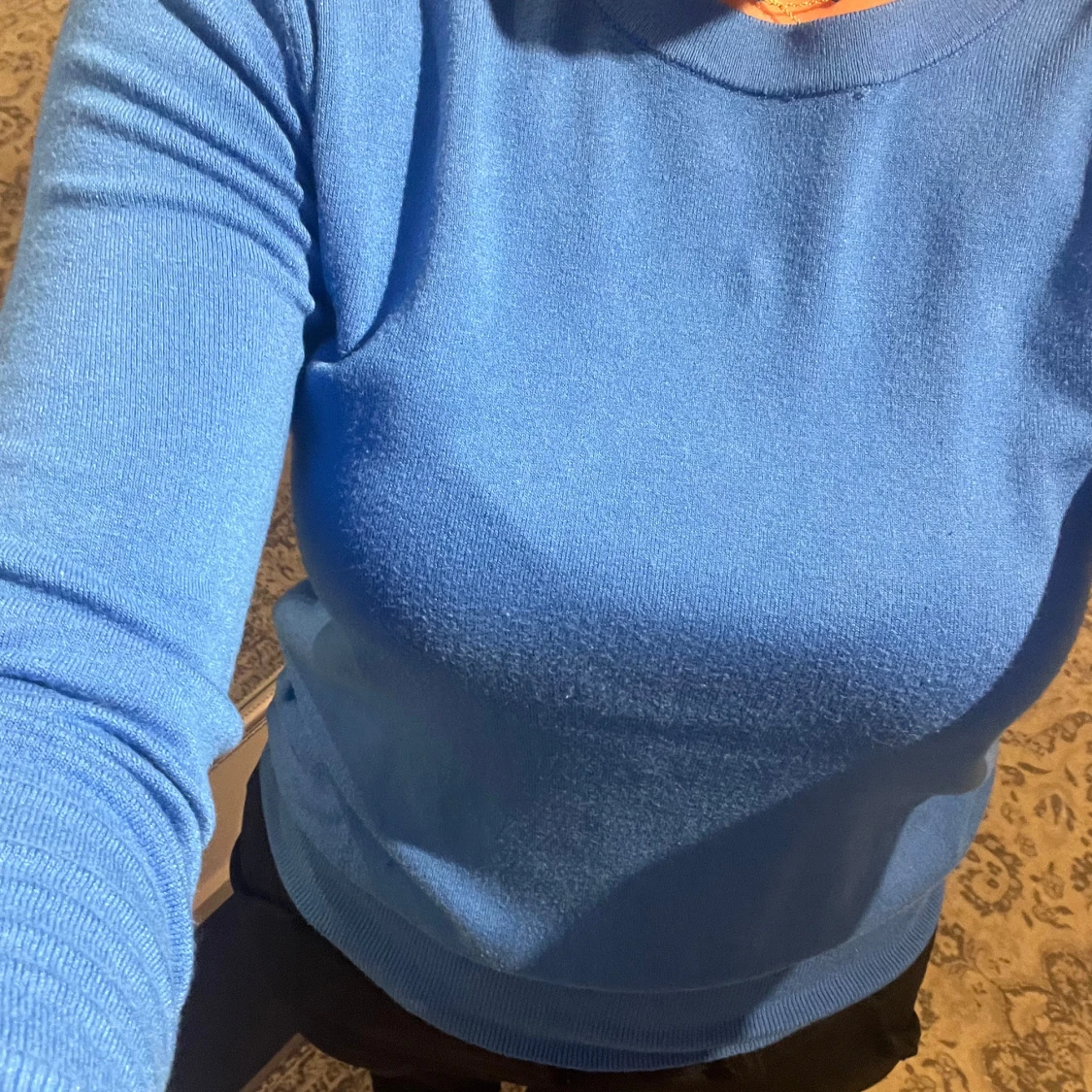 Blå tröja - 91
