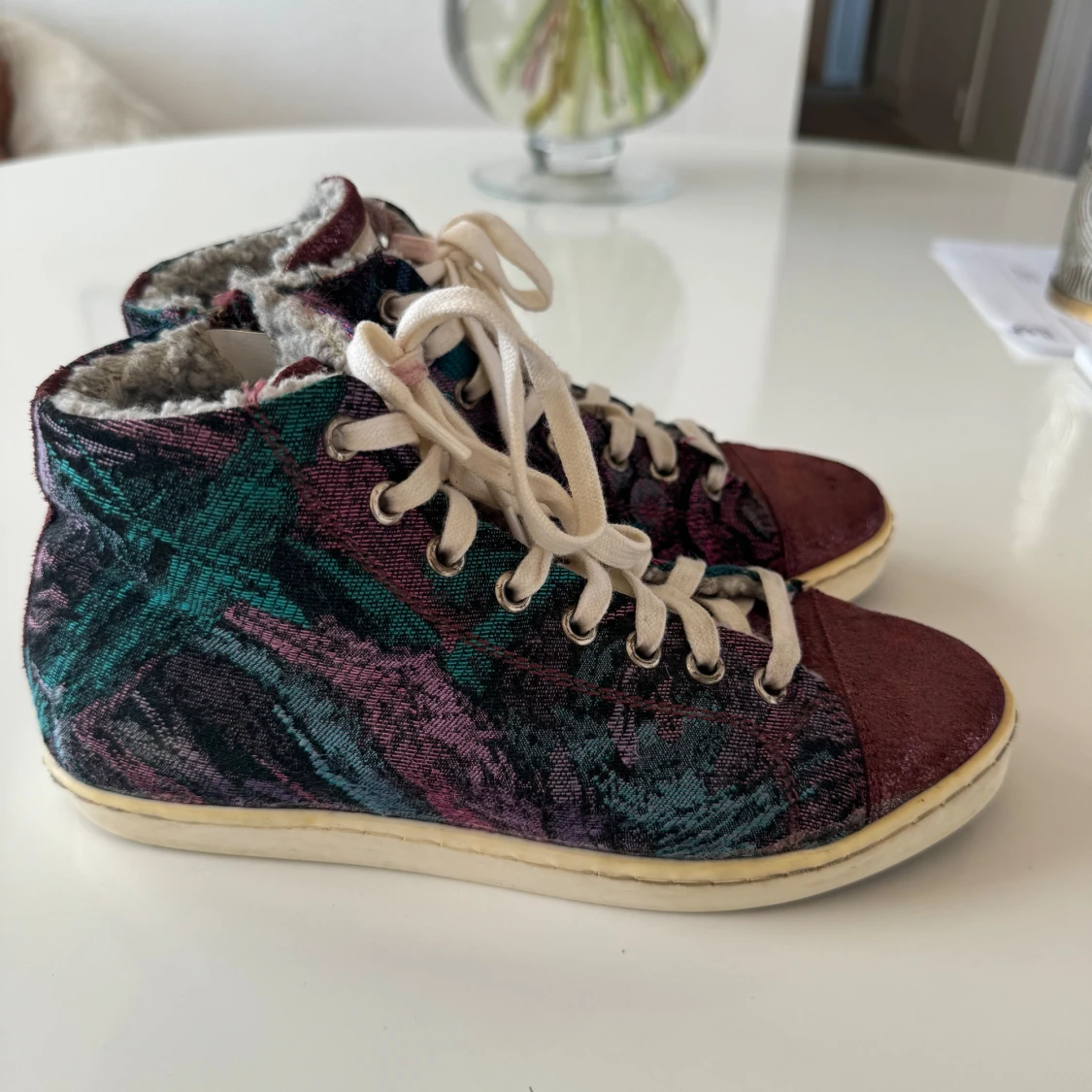 Rich Ycled sneakers m foder lila blått  - 2