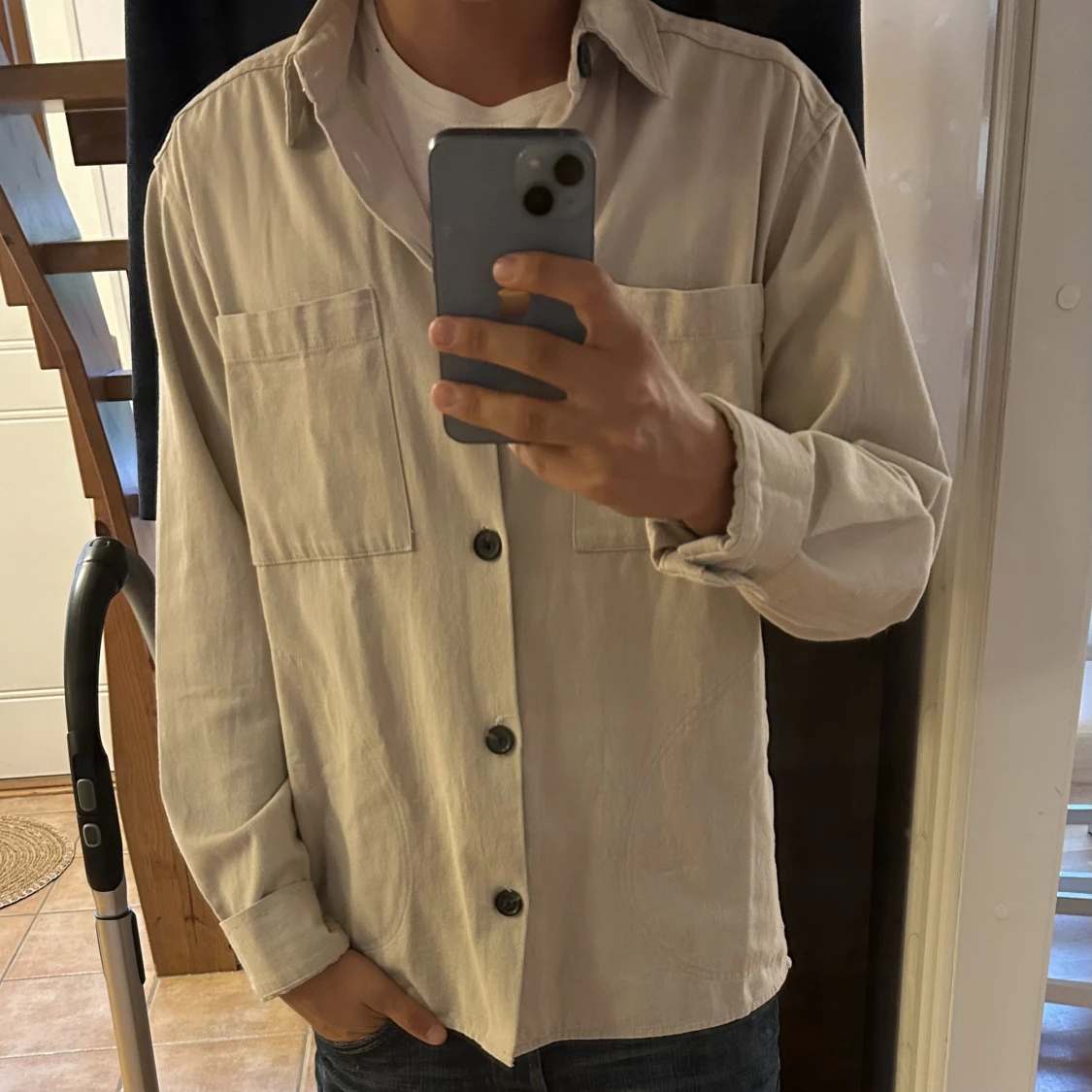 Solid overshirt - 90