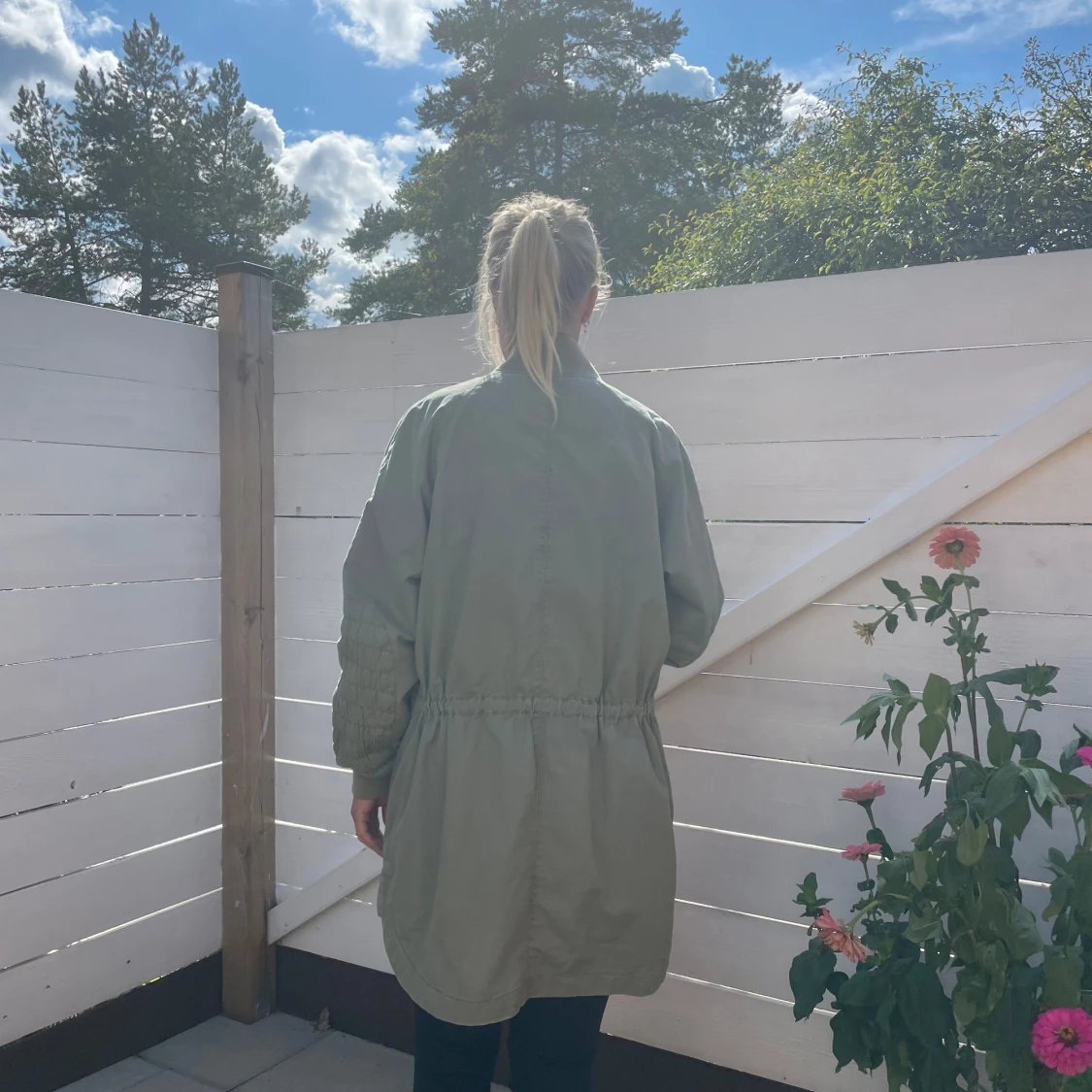 Grön höstjacka  - 91