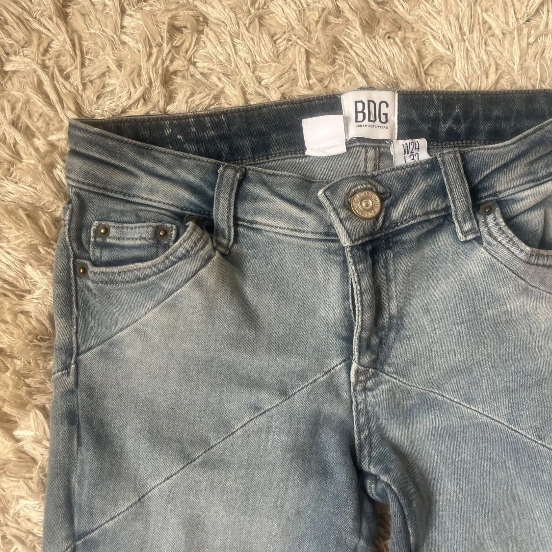 Lågmidjade jeans - 92