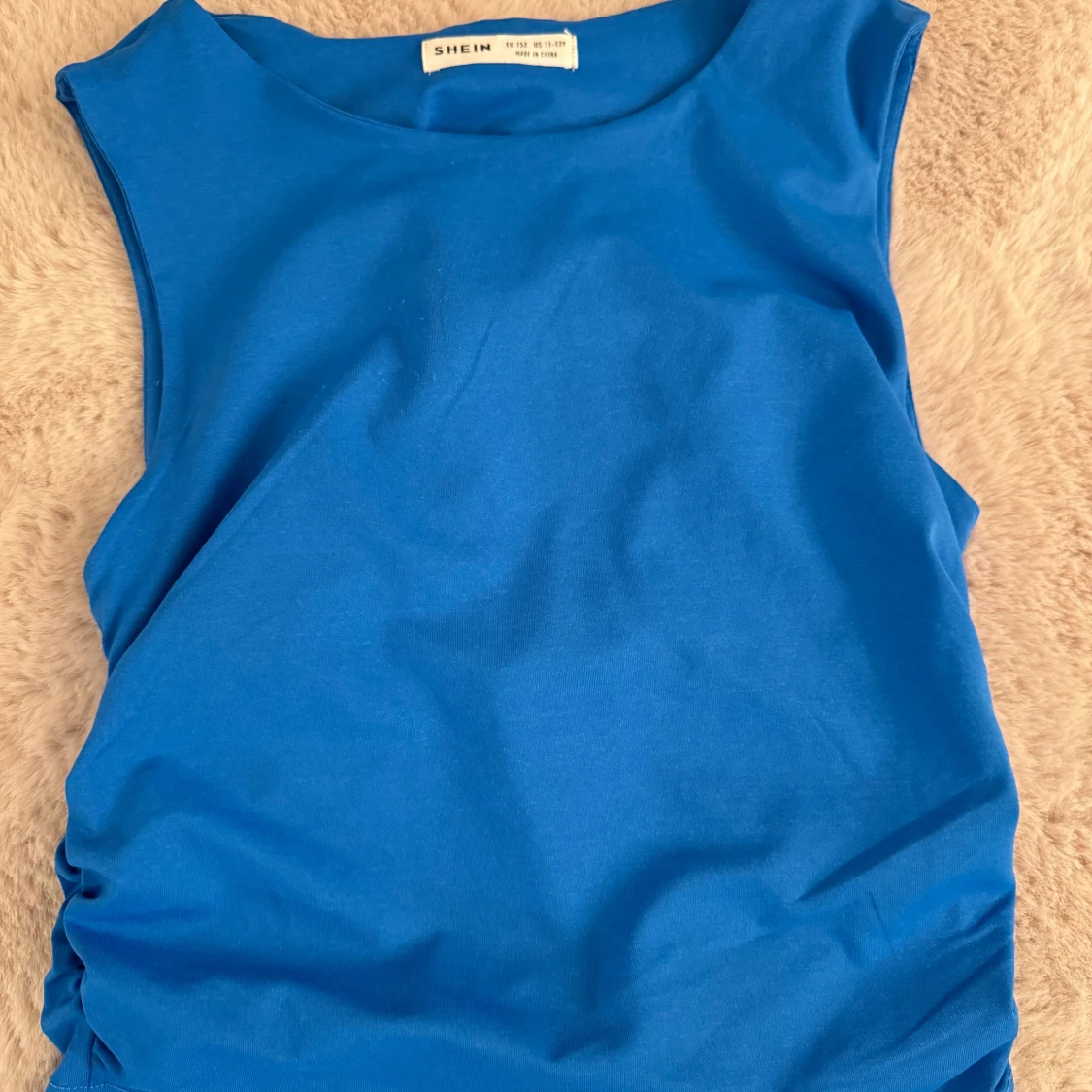 Blått kjol/topp sett  - 91