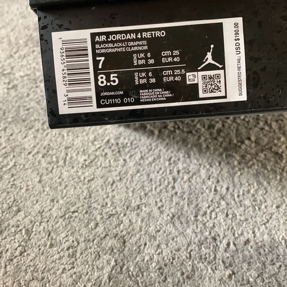 Jordan 4, black cats - 90