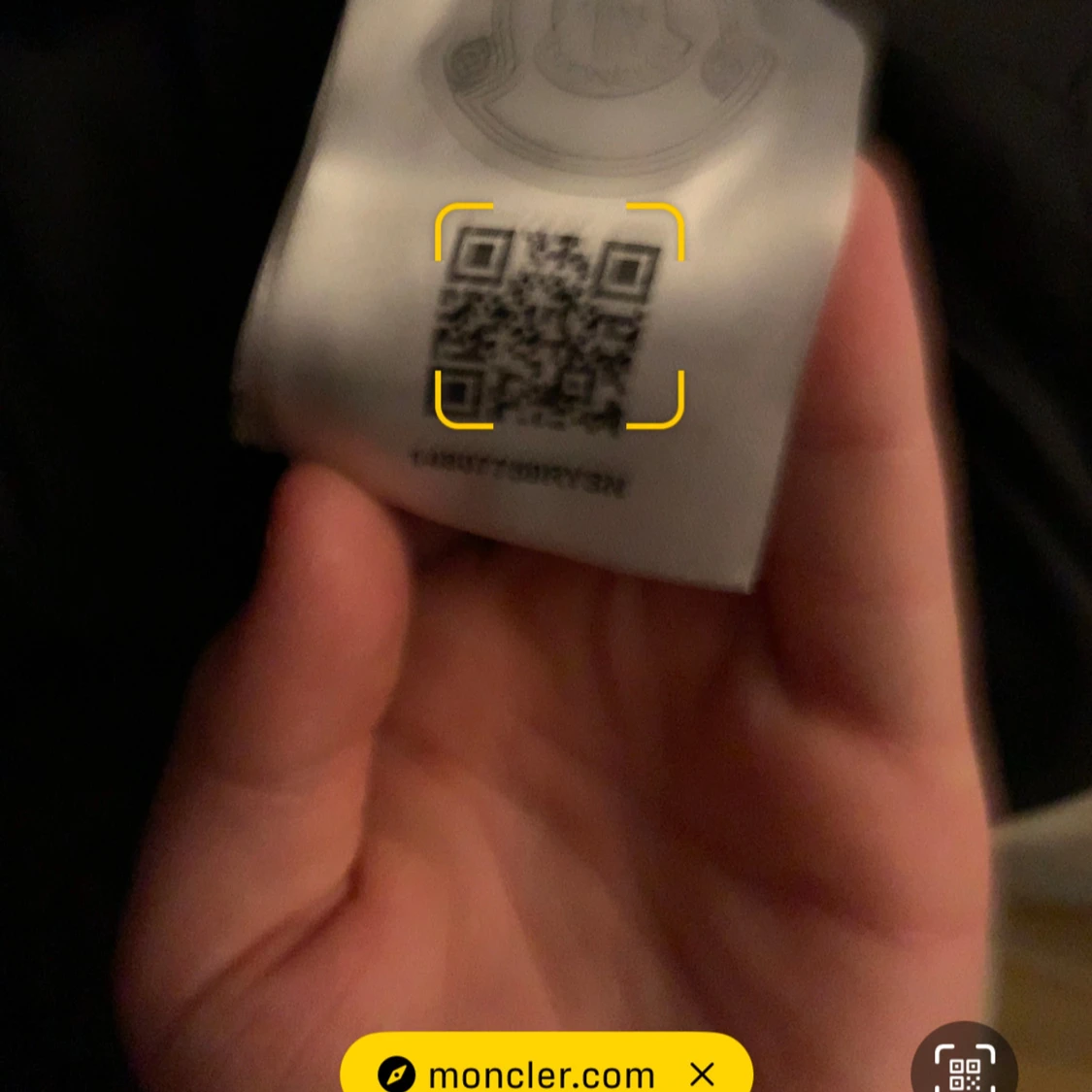 Svart dunjacka från Moncler - 3