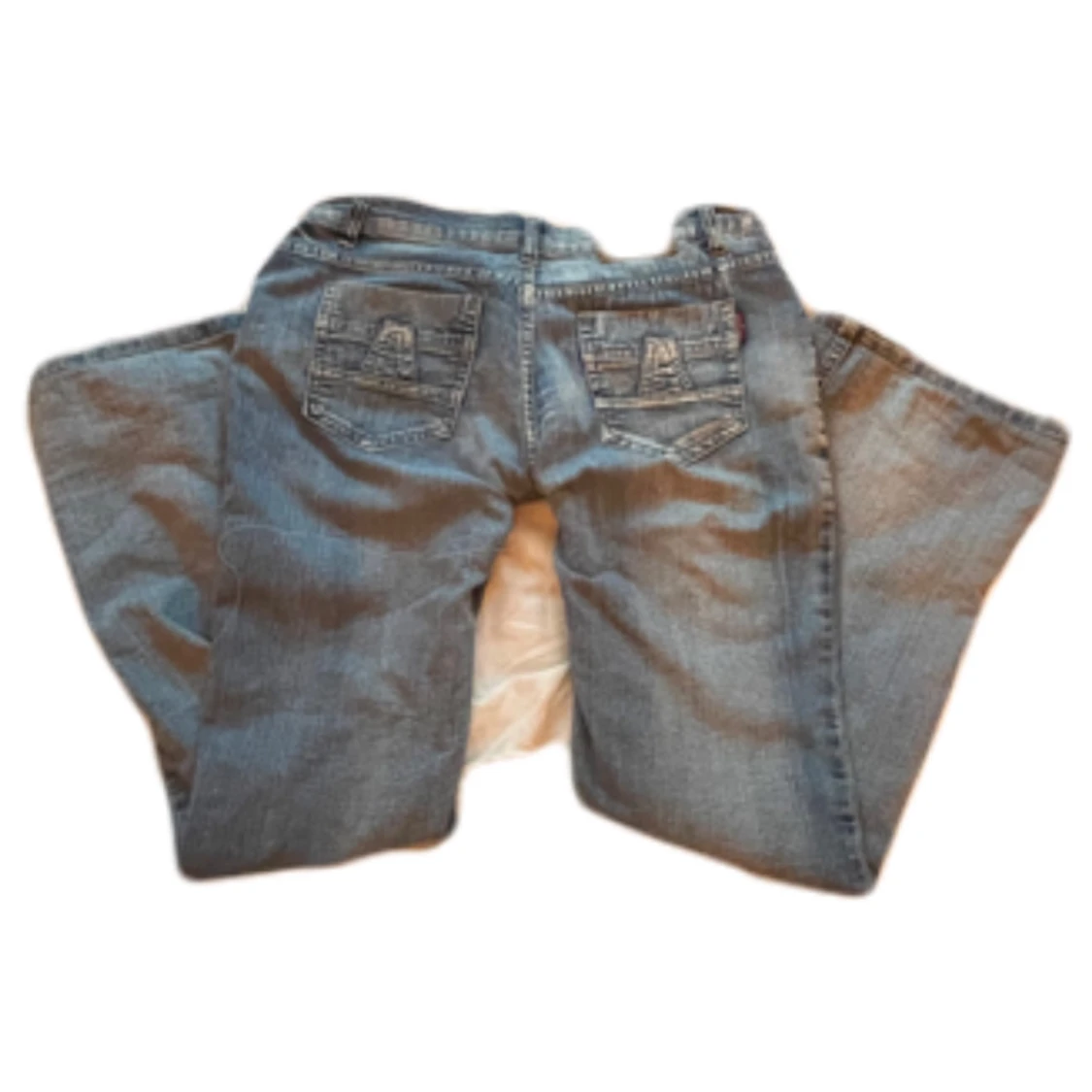 Lågmidjade bootcut/baggy jeans 