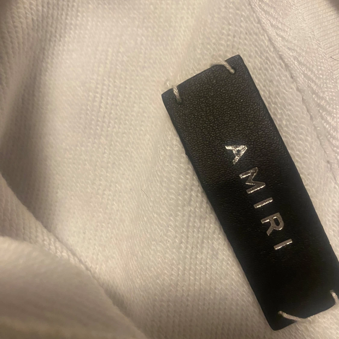 Vit hoodie från Amiri med blommönster - 2