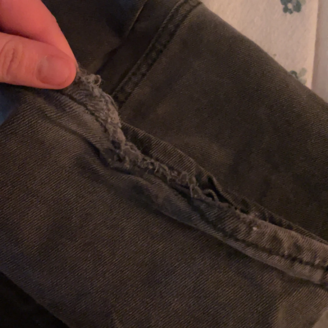 Grå bootcut jeans - 3