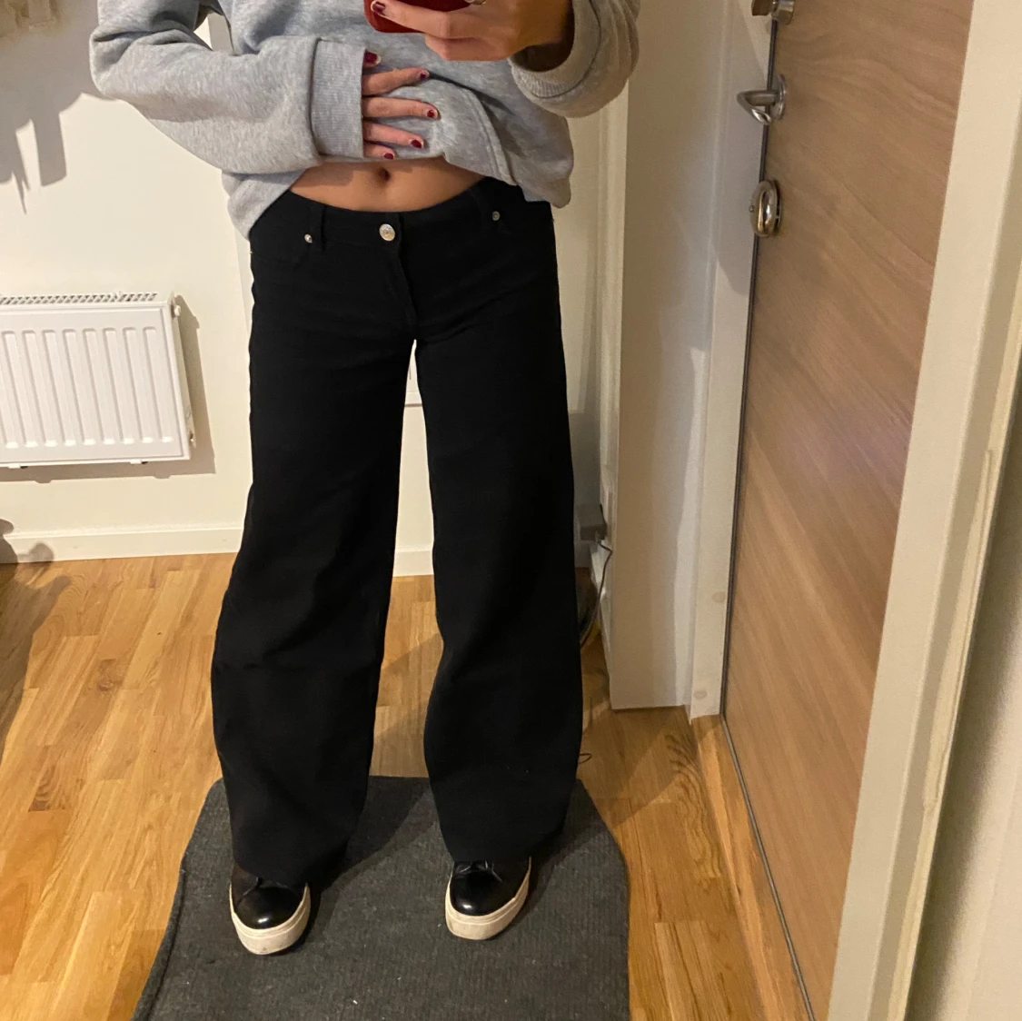 Lågmidjade jeans