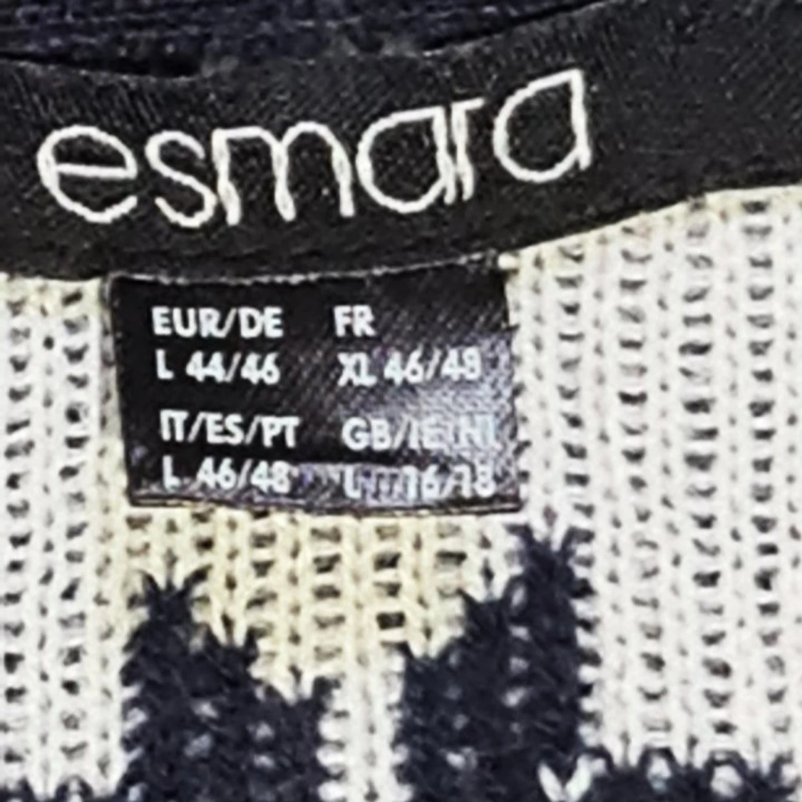 Mönstrad tröja från Esmara - 2