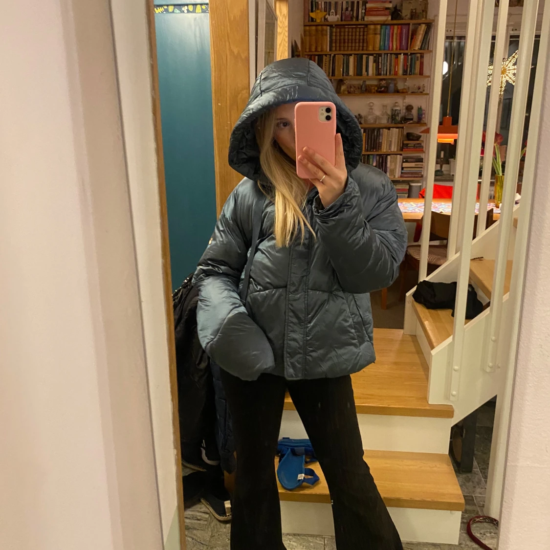 Turkos pufferjacka - 1