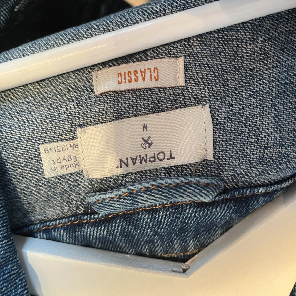 Blå jeansjacka från Topman - 91