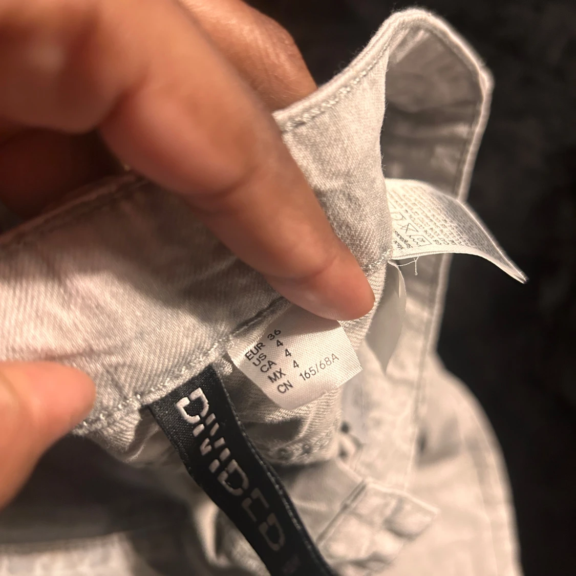 Grå jeansbyxor - H&M - 91