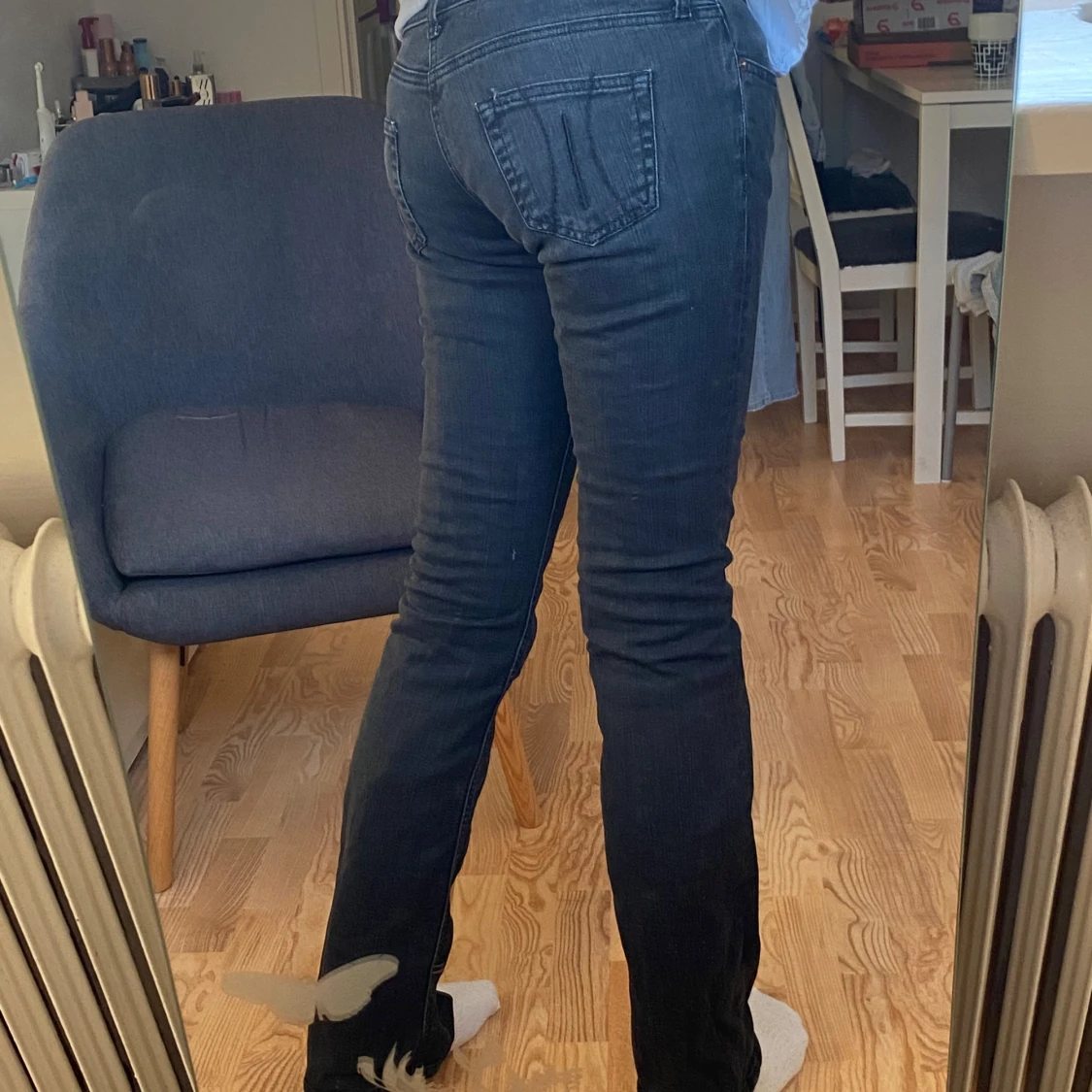 Lågmidjade jeans 