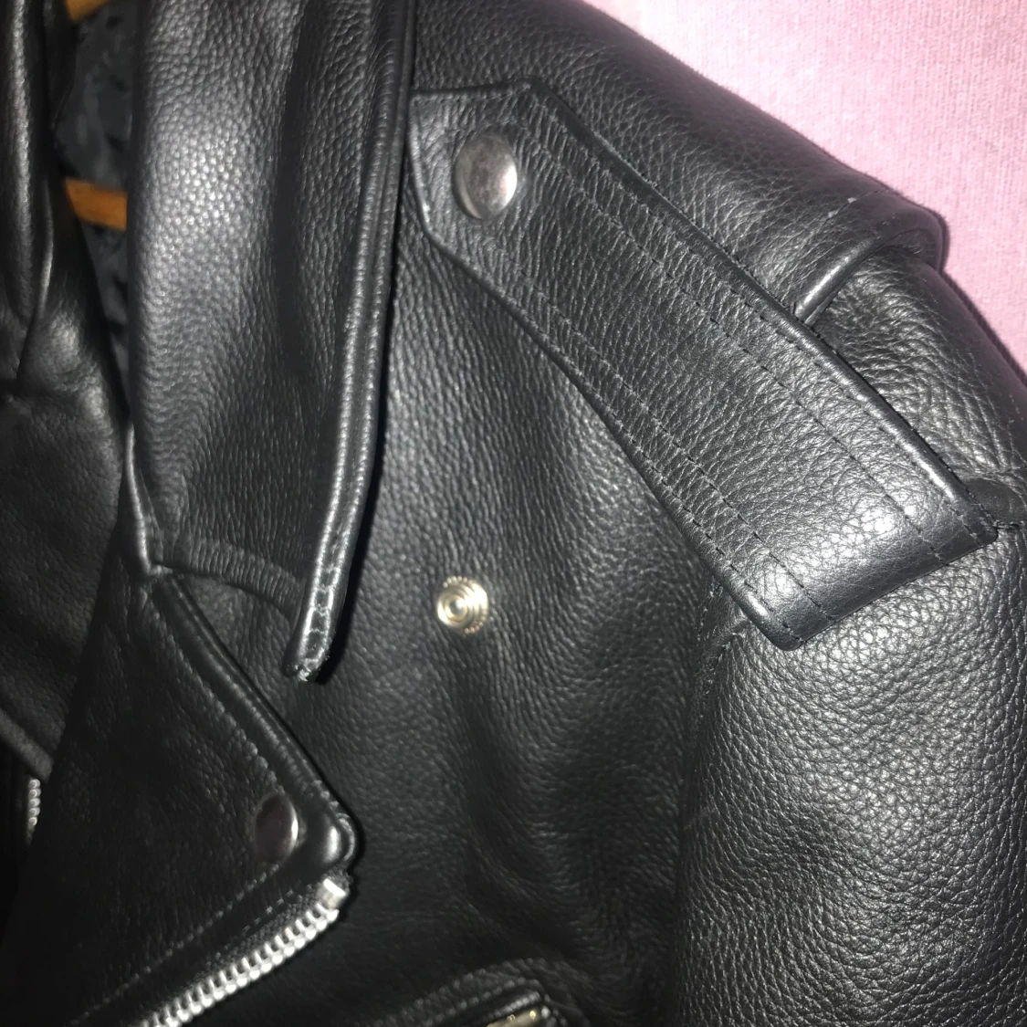 Svart skinnjacka från Cudeta - 4