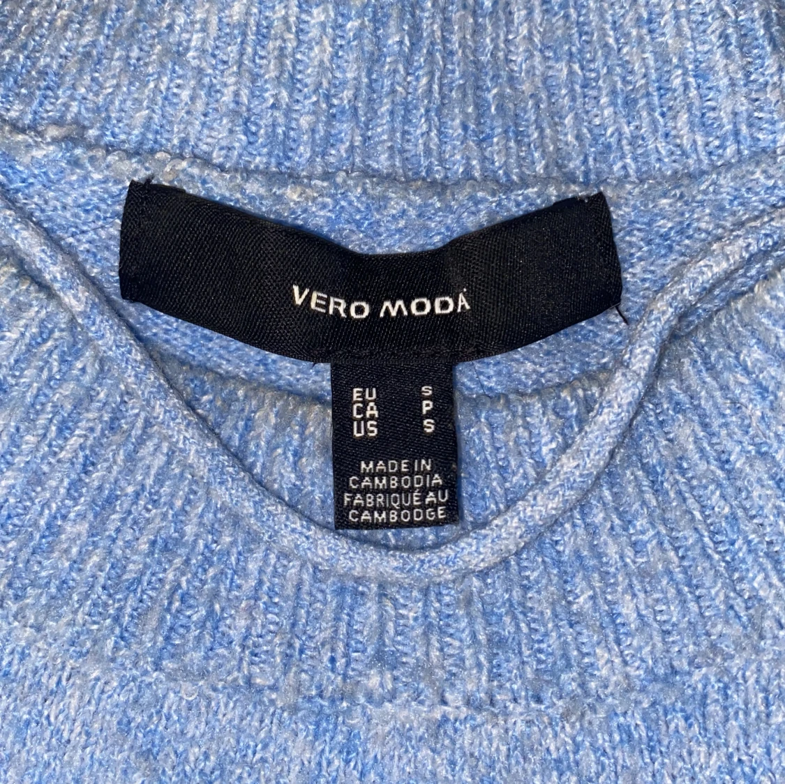 Ljusblå tröja från Vero Moda - 1