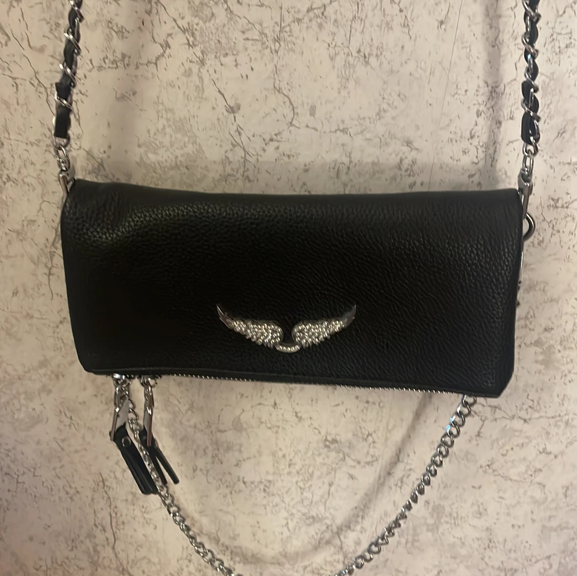 Zadig liknande väska i svart - 1