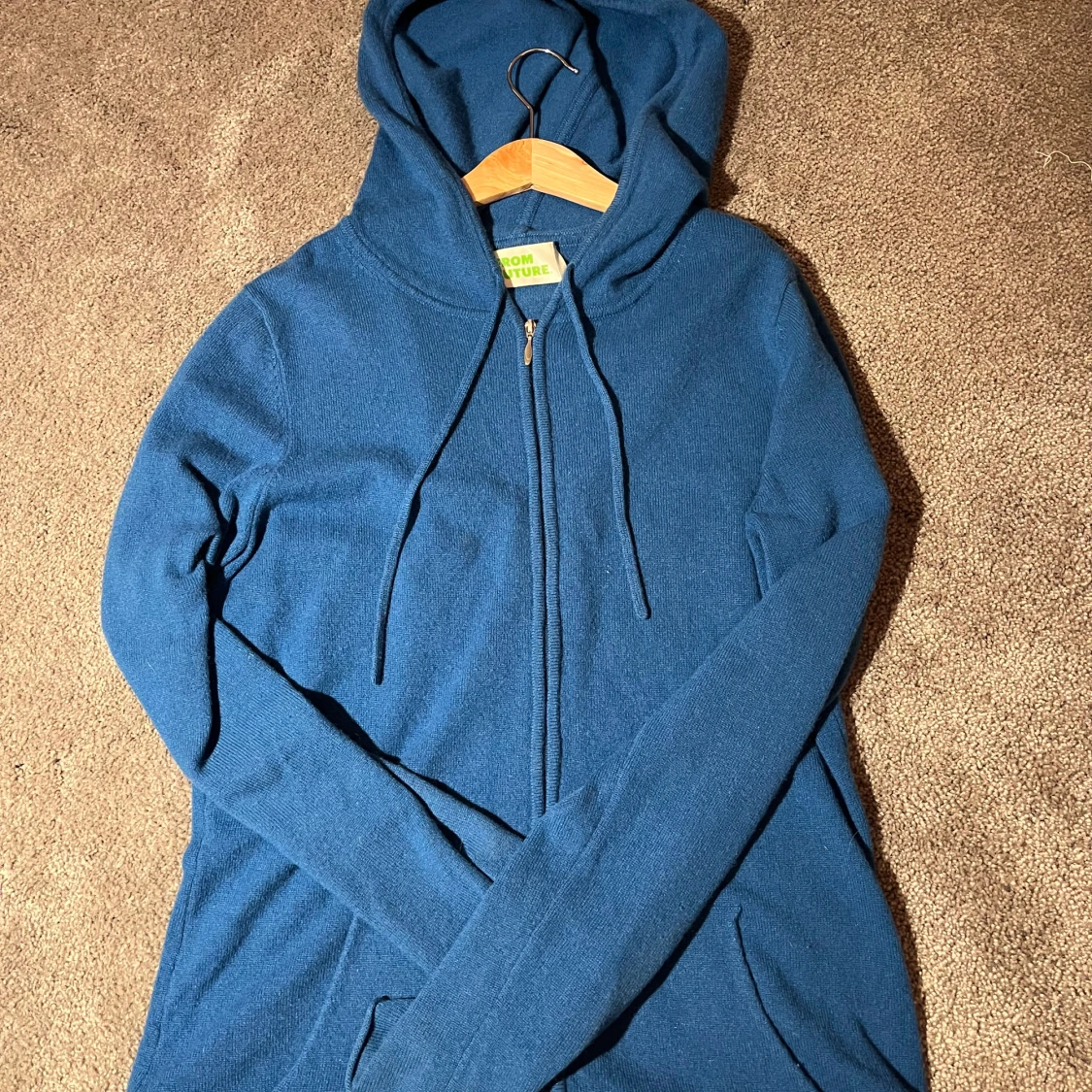 Blå hoodie från From Future