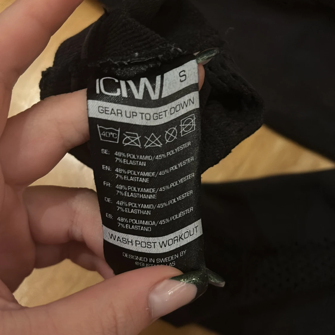 Svarta träningstights från ICANIWILL - 92