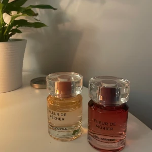 parfym från karl lagerfeld  - båda i 50 ml men inte använda mycket alls som bilden visar 🐄