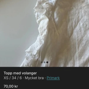 Volang topp  - Bra skick, inte används så mycket alls