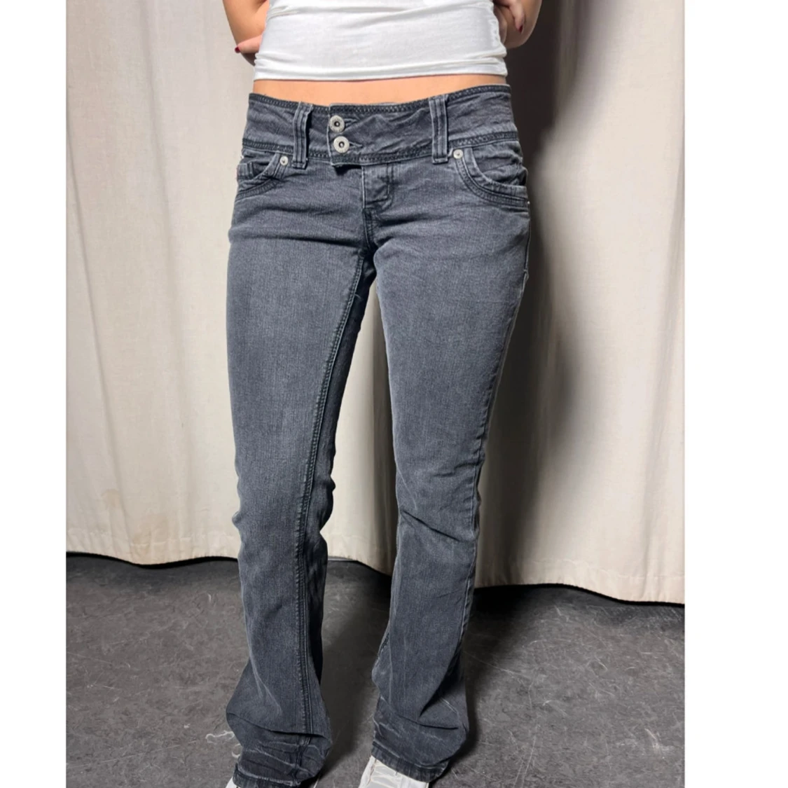 Lågmidjade jeans  - 90