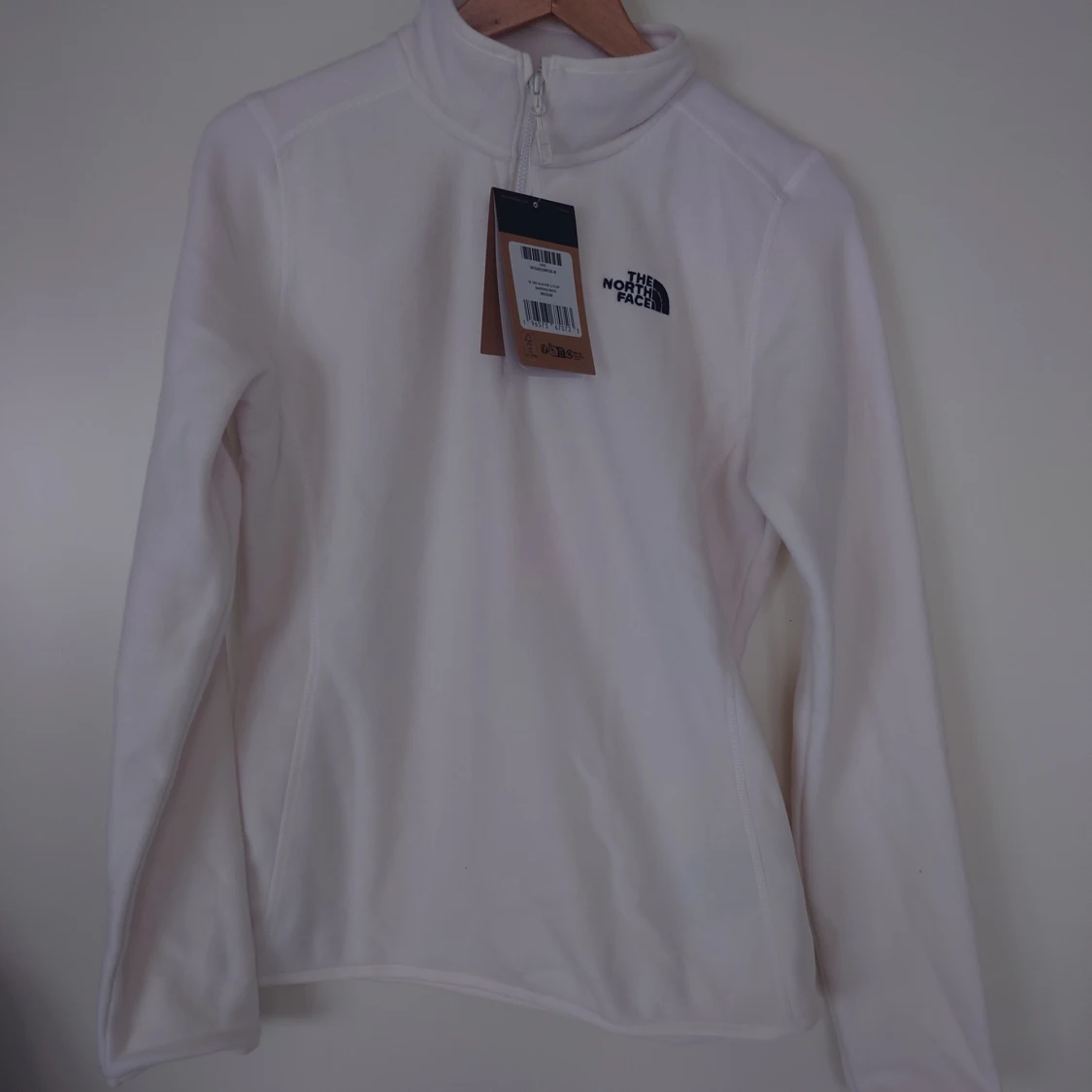 Vit North Face fleece (oanvänd)