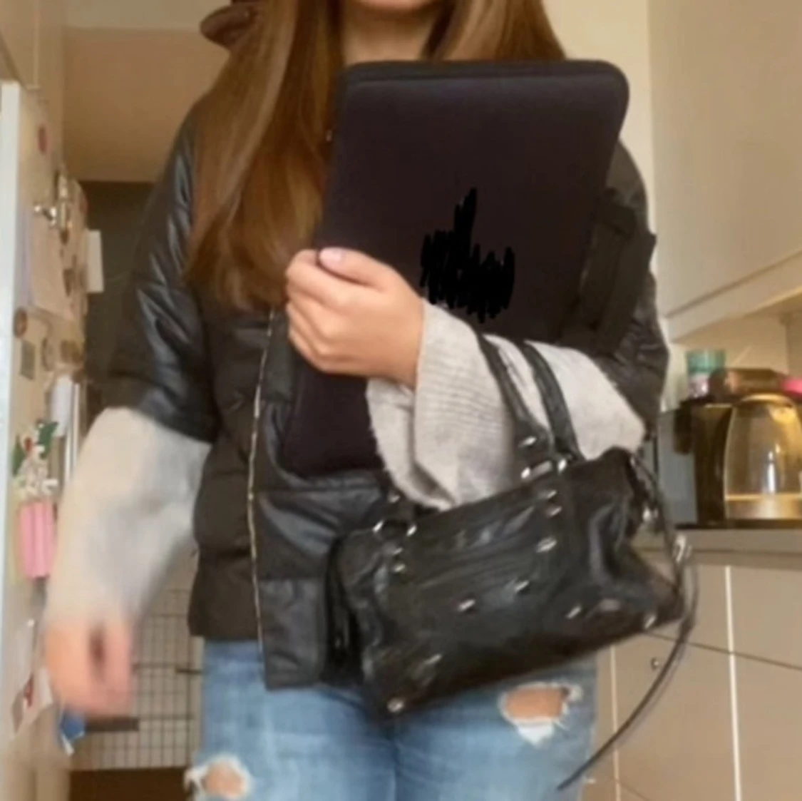 Trekvarts ärmar jacka  - 1