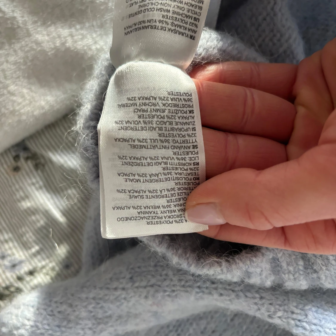 Ull/alpacka tröja  - 2