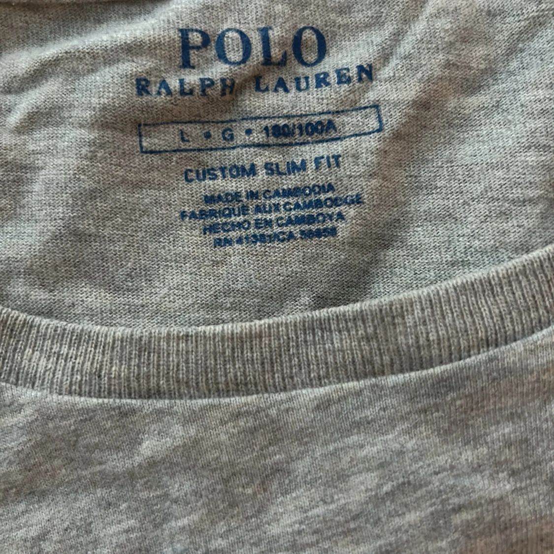 Grå t-shirt från Ralph Lauren - 2
