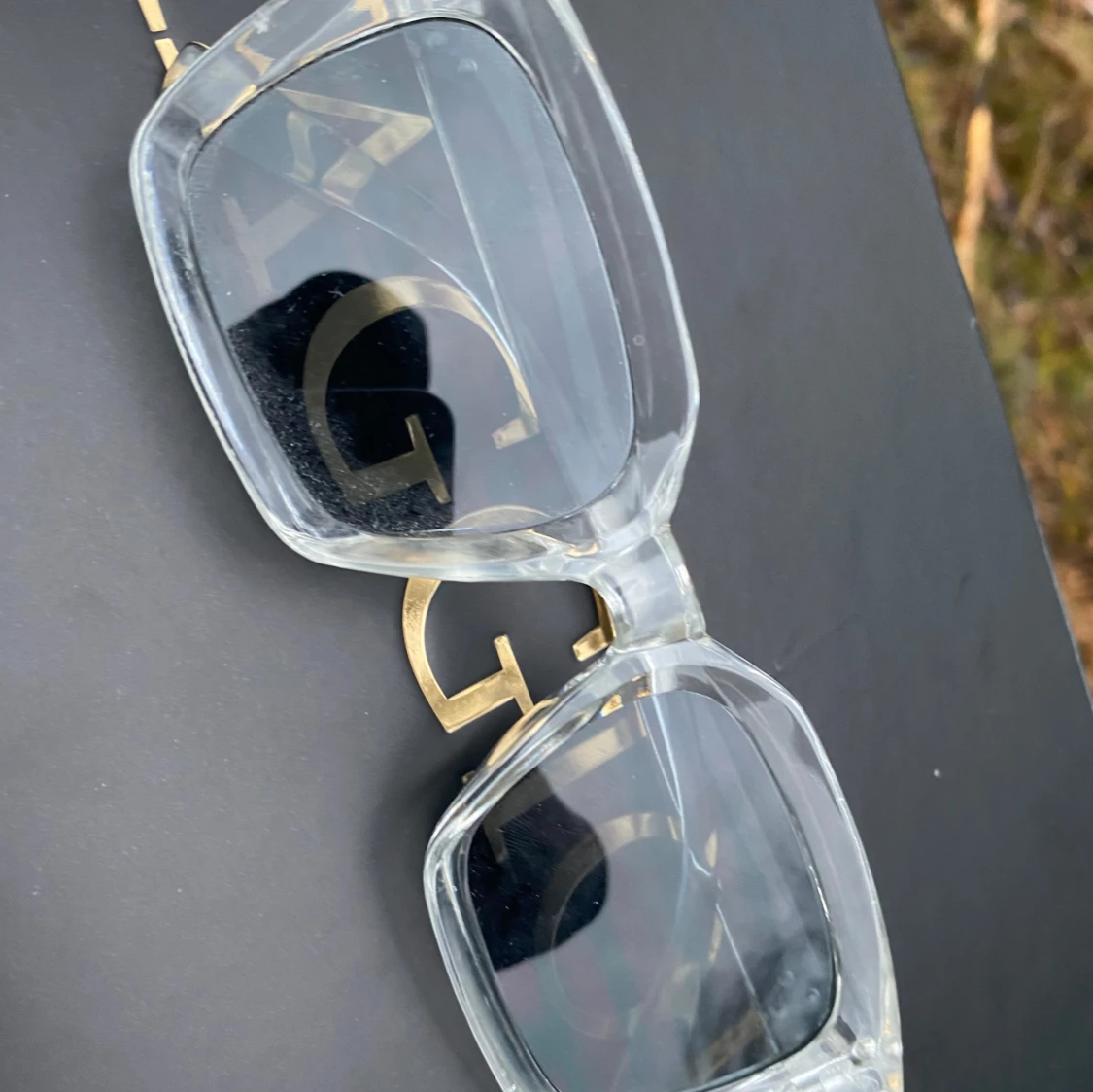 Transparenta glasögon  - 1