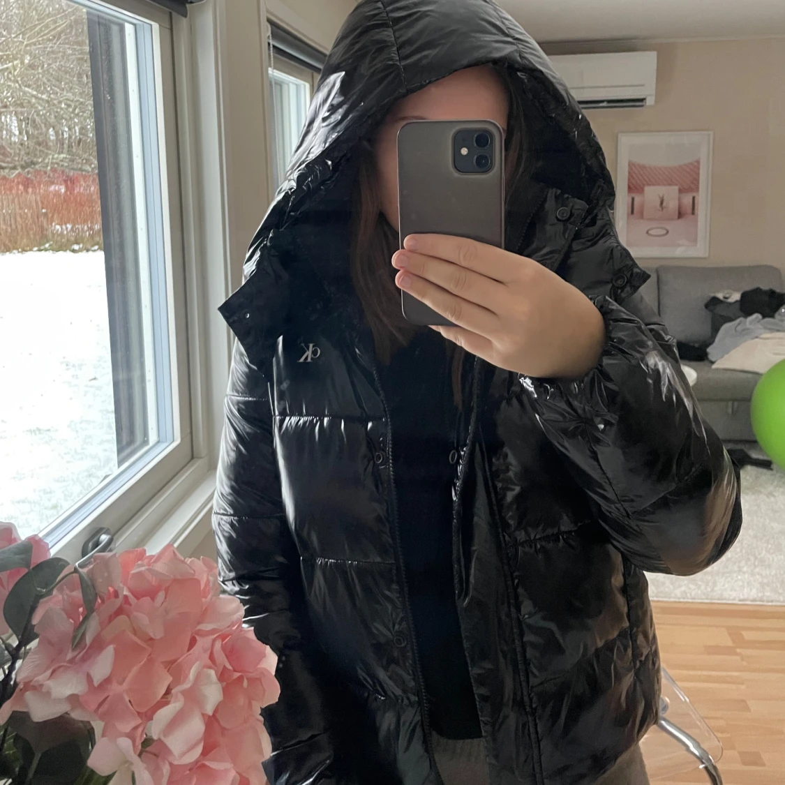 Svart jacka från Calvin Klein - 92