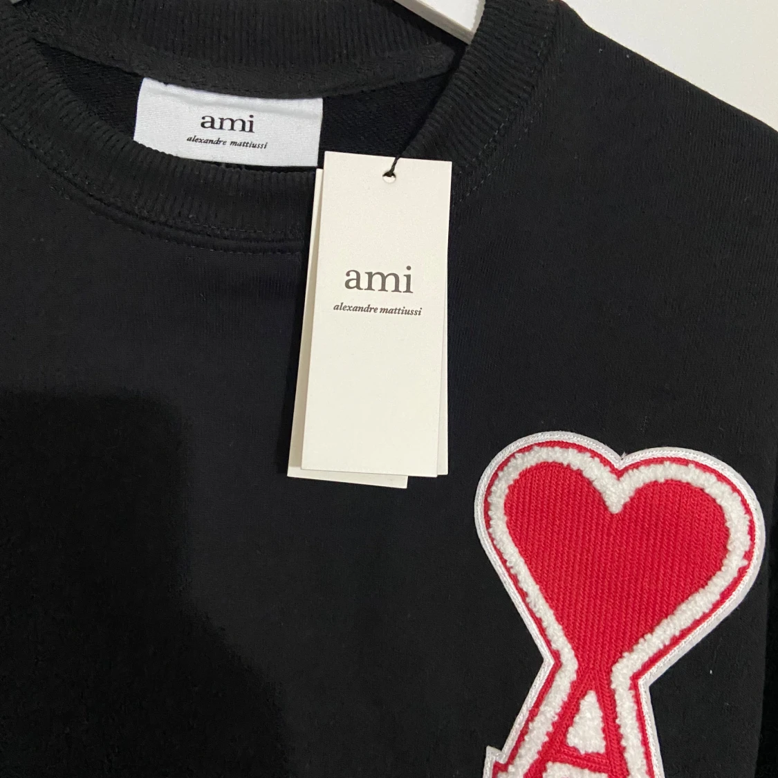 Svart sweatshirt från Ami - 91