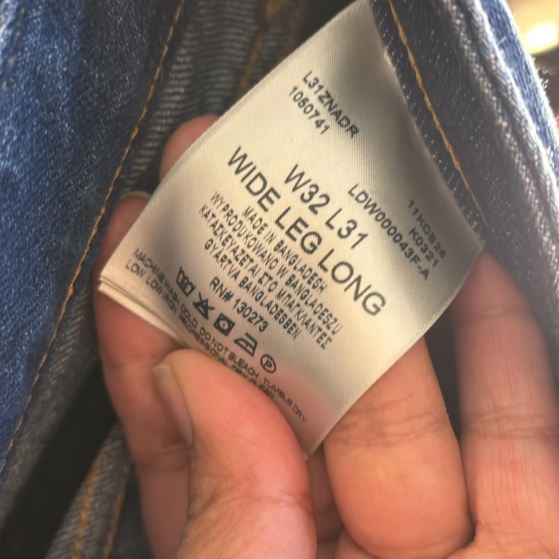 Blå jeans från Lee - 90