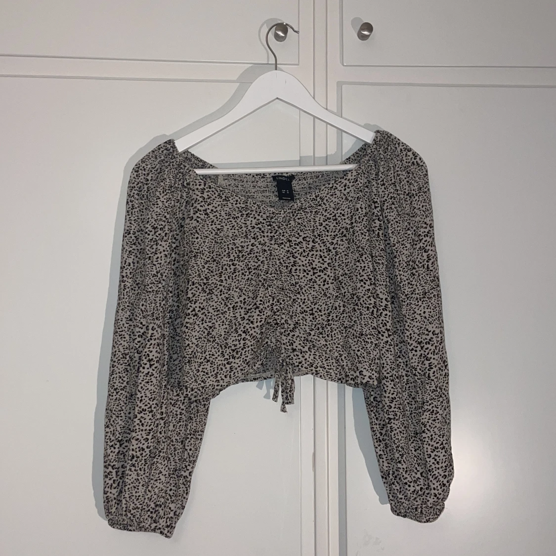 Leopardmönstrad topp från Lindex