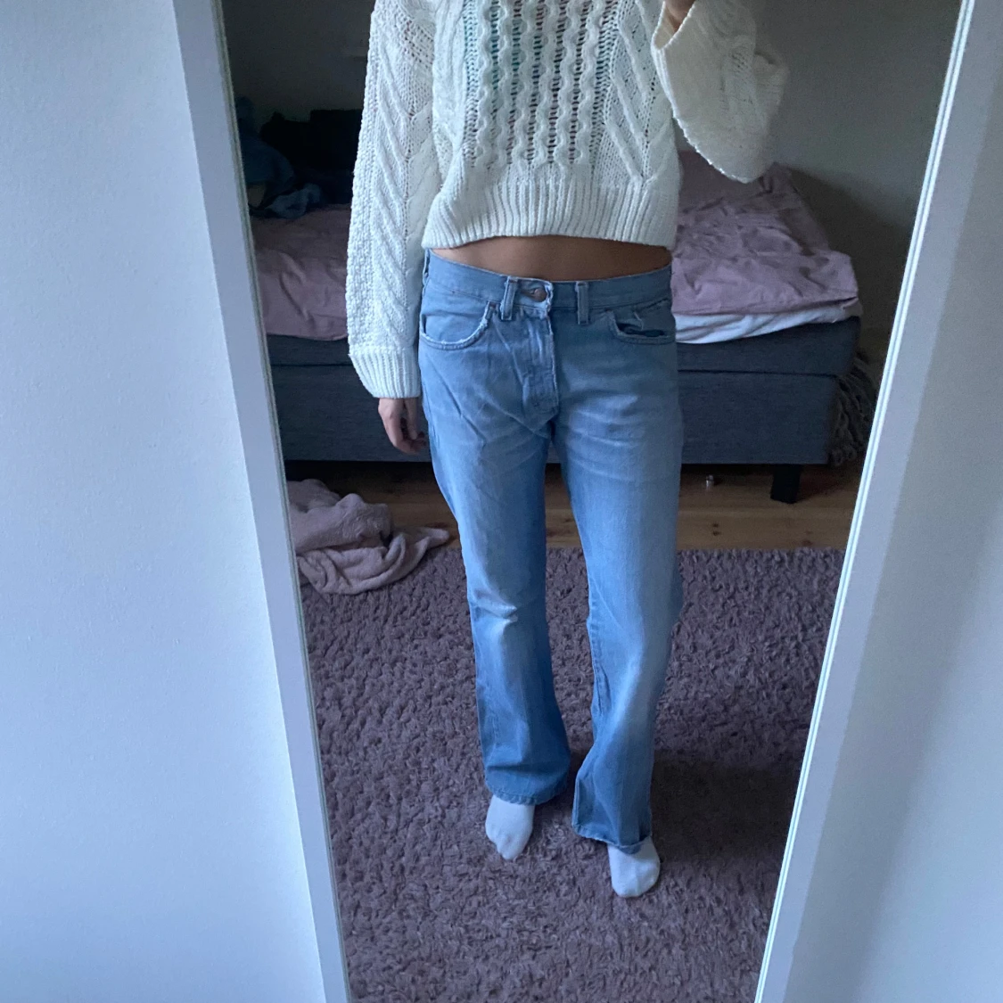 Lågmidjade jeans  - 91
