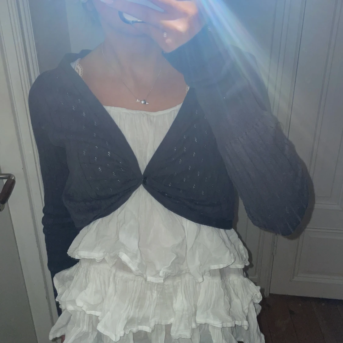 Mörkgrå bolerotopp - 91