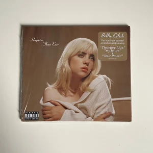 Happier Than Ever - CD-albumet 'Happier Than Ever' av Billie Eilish helt ny, oöppnad. Säljer pga råka beställa två stycken 🫶🏼