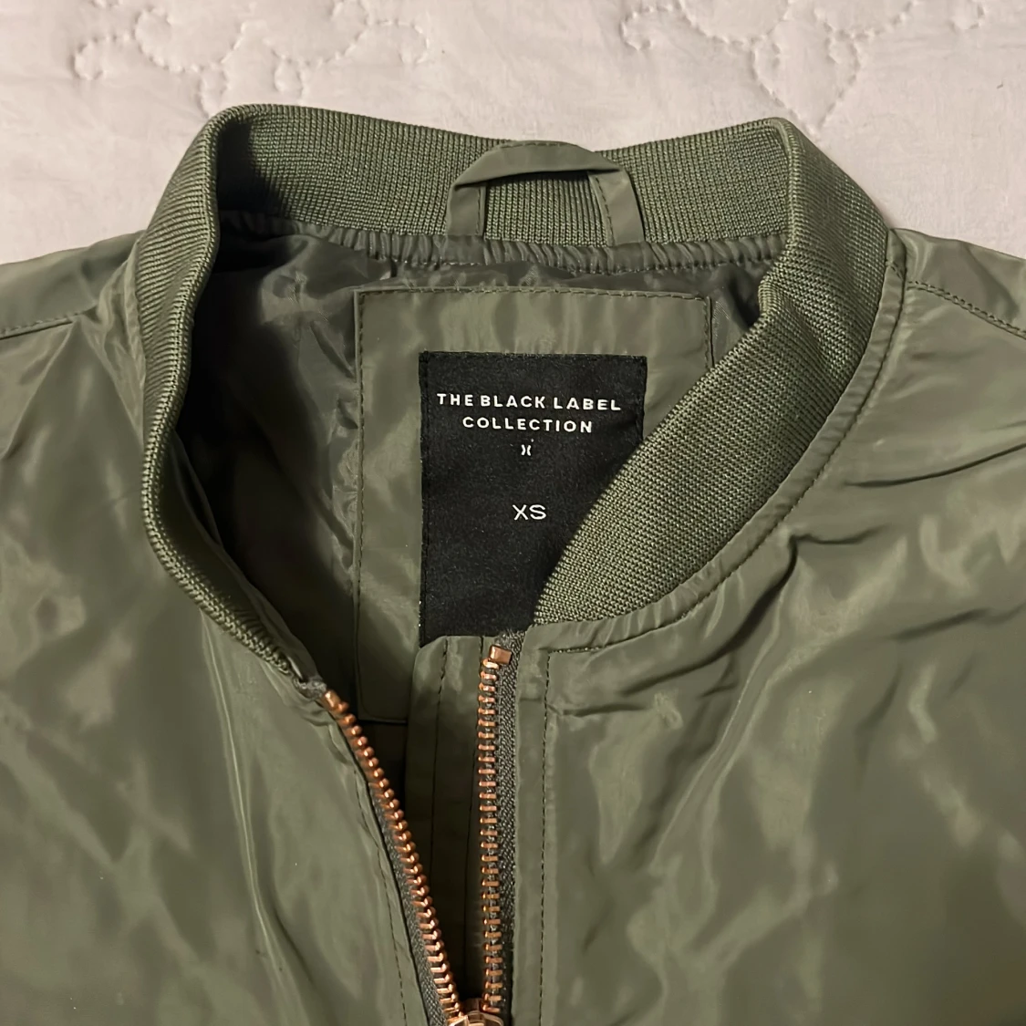 Grön bomerjacka - 90