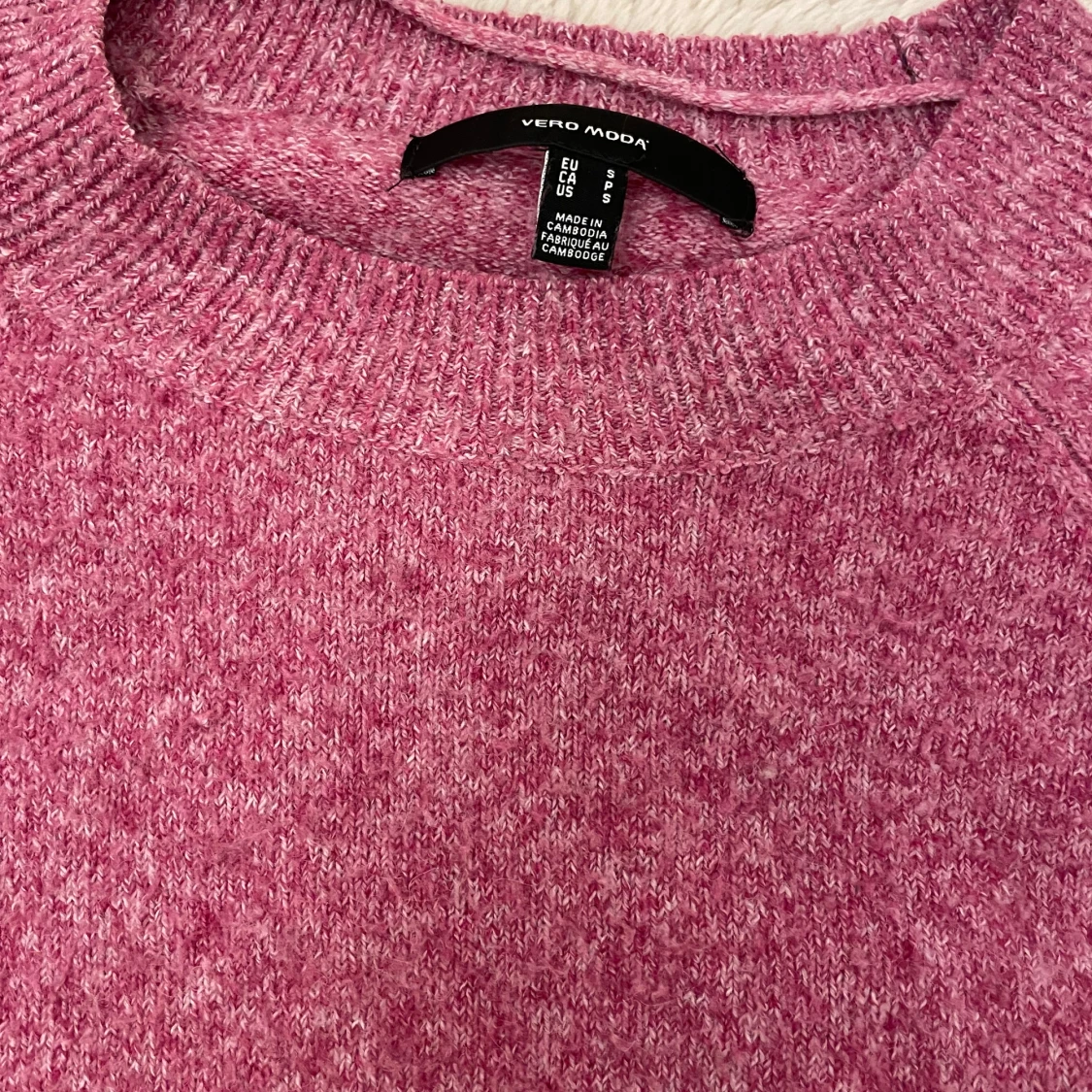 Rosa stickad tröja från Vero Moda - 91