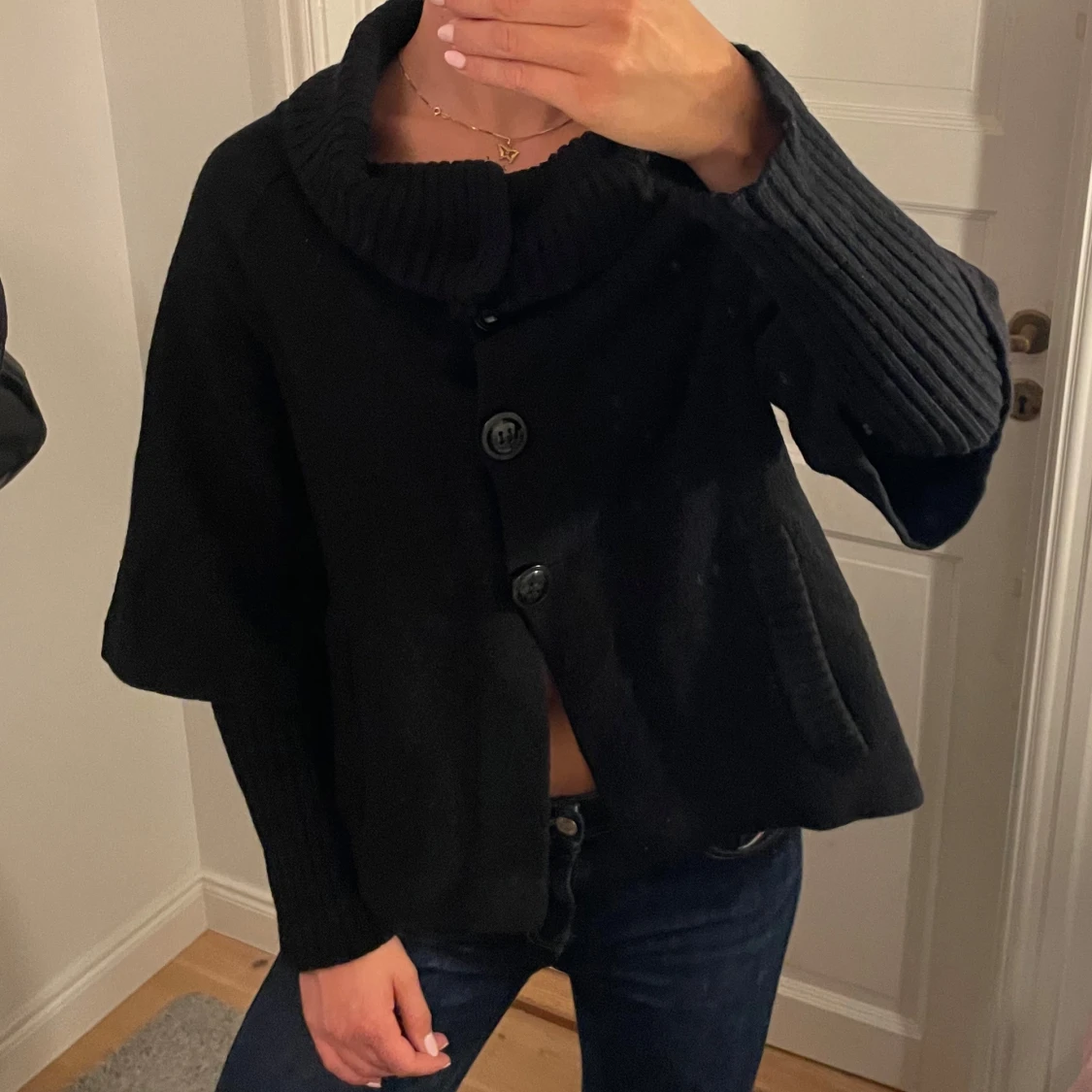 Svart kofta - 91