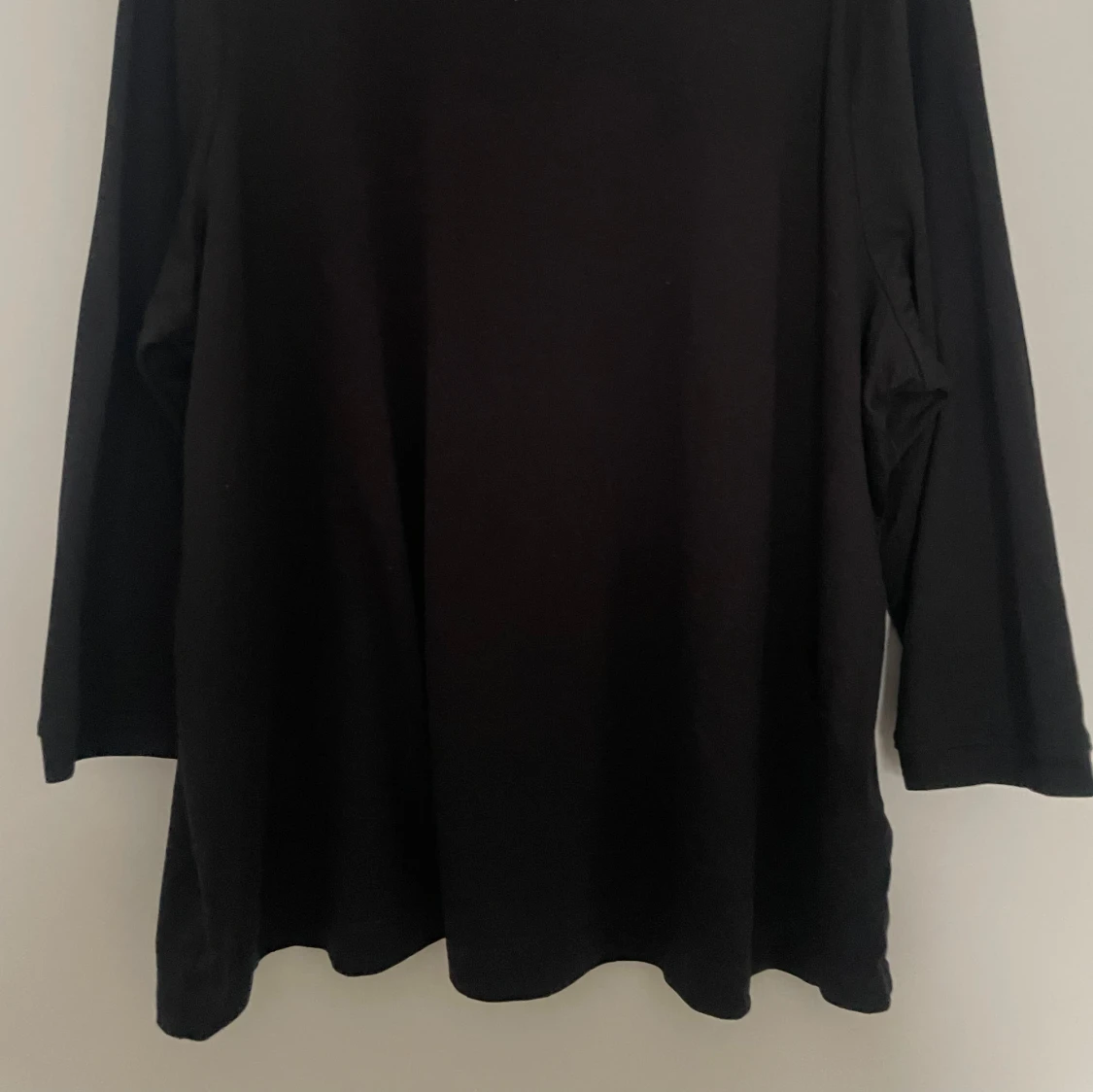 Trekvarts ärm fin tunn tröja