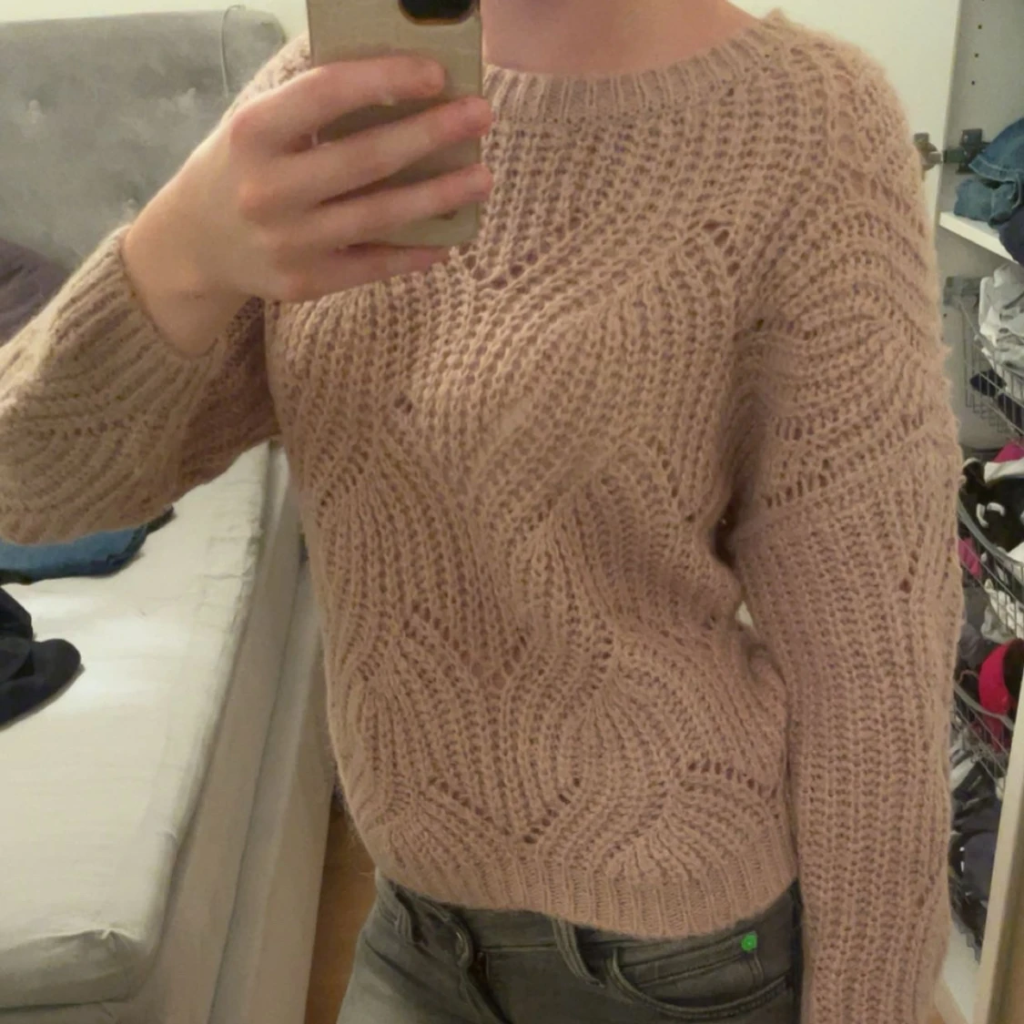 stickad tröja - 90