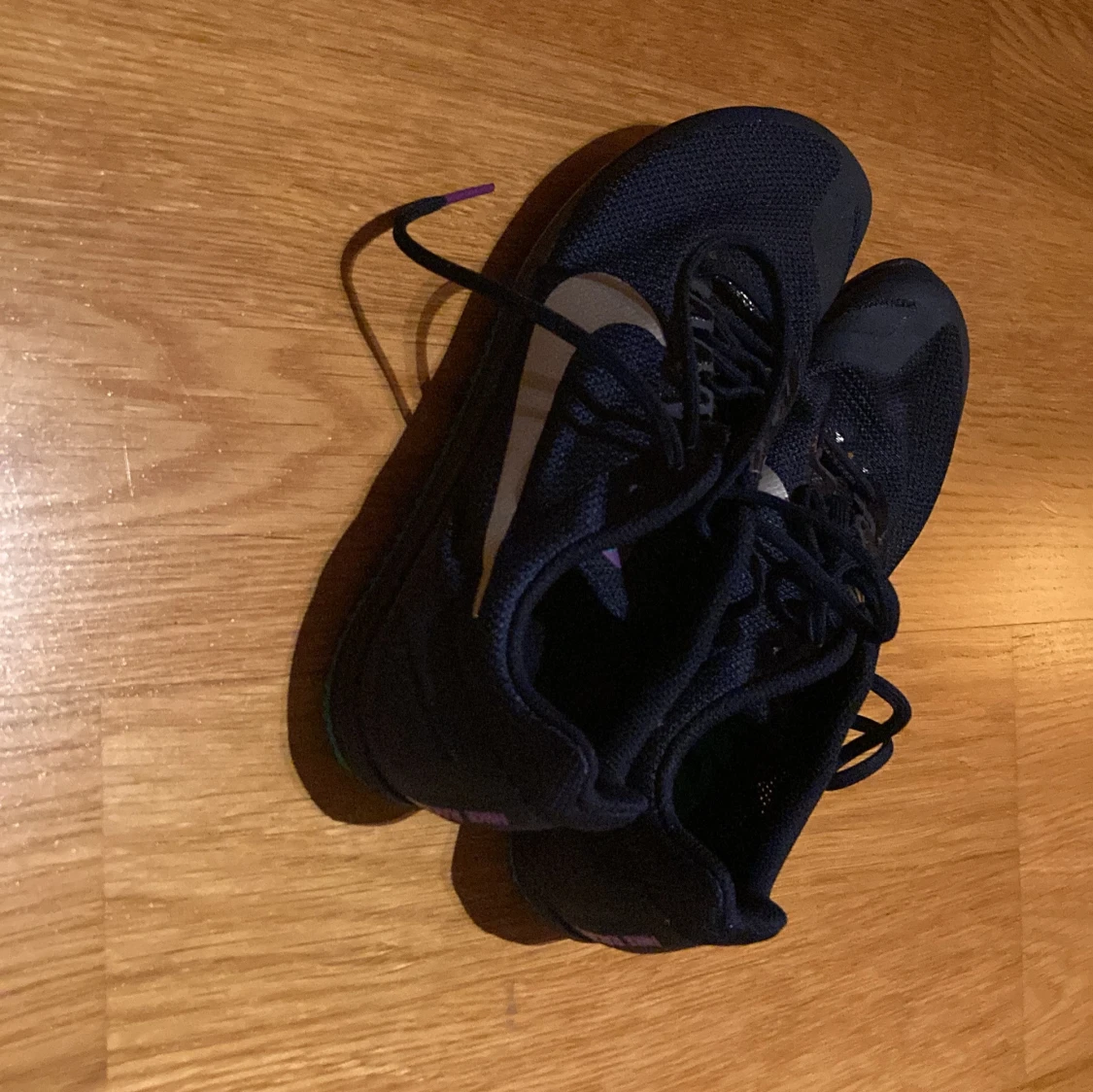 Svarta Nike löparskor med spik - 90