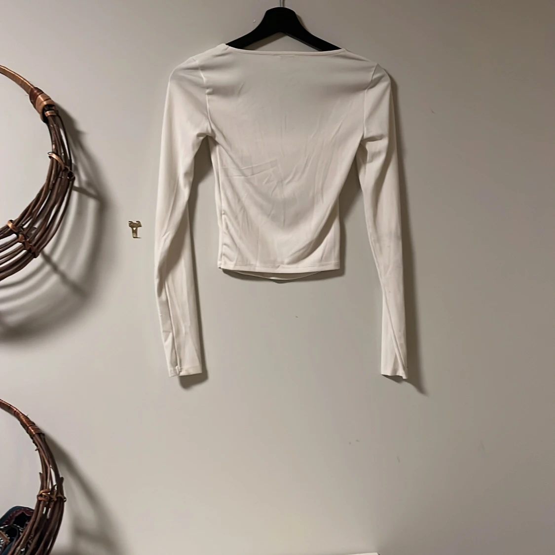 Vit långärmad topp från Amisu - 90