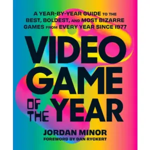 Breaking down the 40-year history of the world's most popular art form, one video game at a timePong. The Legend of Zelda.Final Fantasy VII. Rock Band.Fortnite. Animal Crossing: New Horizons. For each of the 40 years of video game history, there is a defining game, a game that captured the zeitgeist and left a legacy for all games that followed. Through a series of entertaining, informative, and opinionated critical essays, author and tech journalist Jordan Minor investigates, in chronological order, the innovative, genre-bending, and earth-shattering games from 1977 through 2022. Minor explores development stories, critical reception, and legacy, and also looks at how gaming intersects with and eventually influences society at large while reveling in how uniquely and delightfully bizarre even the most famous games tend to be.From portly plumbers to armor-clad space marines and the speedy rodents in between, Video Game of the Year paints individual portraits that, as a whole, give readers a stronger appreciation for the vibrant variety and long-lasting impact of this fresh, exciting, and massively popular art form. Illustrated throughout with retro-inspired imagery and featuring contributions from dozens of leading industry voices, including New York Times bestselling author Jason Schreier (Blood, Sweat, and Pixels; Kotaku), Max Scoville (IGN), Rebekah Valentine (IGN), Blessing Adeoye Jr. (Kinda Funny), and Devindra Hardawar (Engadget), this year-by-year anthology is a loving reflection on the world's most popular art form. Featured Games: 1977 - Pong; 1978 - Space Invaders; 1979 - Speed Freak; 1980 - Pac-Man; 1981 - Donkey Kong; 1982 - Pitfall!; 1983 - Dragon's Lair; 1984 - Tetris; 1985 - Super Mario Bros.; 1986 - Dragon Quest; 1987 - The Legend of Zelda; 1988 - Mega Man 2; 1989 - SimCity; 1990 - The Secret of Monkey Island; 1991 - Sonic the Hedgehog; 1992 - Wolfenstein 3D; 1993 - NBA Jam; 1994 - Super Street Fighter II Turbo; 1995 - Donkey Kong Country 2; 1996 - Super Mario 64; 1997 - Final Fantasy VII; 1998 - Metal Gear Solid; 1999 - System Shock 2; 2000 Counter-Strike; 2001 - Halo: Combat Evolved; 2002 - Grand Theft Auto: Vice City; 2003 - The Legend of Zelda: The Wind Waker; 2004 - World of Warcraft; 2005 - Resident Evil 4; 2006 - Wii Sports; 2007 - Rock Band; 2008 - Spore; 2009 - Uncharted 2; 2010 - Super Meat Boy; 2011 - Minecraft; 2012 - Telltale's The Walking Dead; 2013 - Depression Quest; 2014 - Destiny; 2015 - Witcher 3; 2016 - Pokemon Go; 2017 - Fortnite; 2018 - Super Smash Bros. Ultimate; 2019 - Sekiro: Shadows Die Twice; 2020 - Animal Crossing: New Horizons; 2022 - The Stanley Parable: Ultra Deluxe    Format Häftad   Omfång 296 sidor   Språk Engelska   Förlag MacMillan Ltd.   Utgivningsdatum 2023-07-20   ISBN 9781419762055  