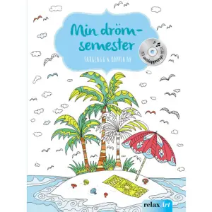 Din oas i vardagen! Ta fram dina färgpennor och låt fantasin flöda: 48 fantastiska motiv fyllda med vackra vyer, sommarlängtan och semesterstämning väntar på att väckas till liv! Känn hur du andas ut och kommer ner i varv när du färglägger de snirkliga mönstren. Konstverken du skapar blir vackra färgklickar som lyser upp i vardagen och ger härlig semesterkänsla. Njut av din drömsemester! Alla sidor i häftet är perforerade och enkla att riva ut. Medföljer en CD-skiva med avslappningsmusik.    Format Häftad   Språk Svenska   Utgivningsdatum 2021-11-10   ISBN 9783625178613  