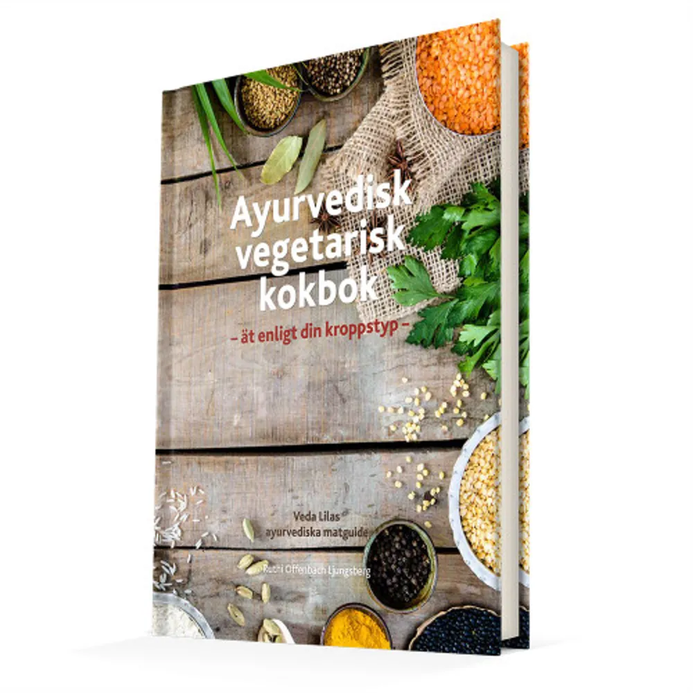 Att leva enligt ayurveda har genom denna bok blivit enklare och godare. En kokbok som inte bara handlar om goda och nyttiga ayurvediska recept, här ges även en lättillgänglig introduktion till den urgamla läran. Ayurveda uppmuntrar till att äta färsk mat och med hjälp av denna bok kan du enkelt laga mat från grunden som är både närande och renande. Recepten innehåller endast råvaror i sin naturliga form, ingredienser som vi oftast har hemma. Rätterna är lättlagade och passar både för nybörjare och avancerade    Format Inbunden   Omfång 199 sidor   Språk Svenska   Förlag Veda Lila   Utgivningsdatum 2016-11-23   ISBN 9789163921698  . Böcker.