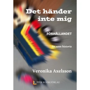 Förhållandet : en sann historia (inbunden) - Pseudonymen Veronika Axelsson berättar i denna avslöjande självbiografi om sitt förhållande med en person som utövade återkommande psykisk och fysisk terror mot henne och barnen. Det är ofta kvinnor som hamnar i dessa situationer. Boken är gripande och enormt tankeväckande. Förlagets och författarens förhoppning är att den ska komma att betyda ett avgörande för personer som är utsatta för förtryck i sitt förhållande och även för de som söker stöd i förståelsen för hur de själva kunnat agera förtryckande mot någon annan. Boken förväntas också kunna bidra till den debatt som förs angående samhällets hjälpinsatser och personer som arbetar nära utsatta. Vad händer i en person som utsätts för förtryck? Speciellt när den som förtrycker är oerhört skicklig på att få den förtryckta parten att tro att skulden ligger hos den förtryckta. Speciellt när barnen används som maktmedel. Hur värjer man sig mot sådant?    Format Inbunden   Omfång 352 sidor   Språk Svenska   Förlag Upper Room Förlag   Utgivningsdatum 2013-11-26   Medverkande Ann-Charlotte Englund   ISBN 9789187633010  